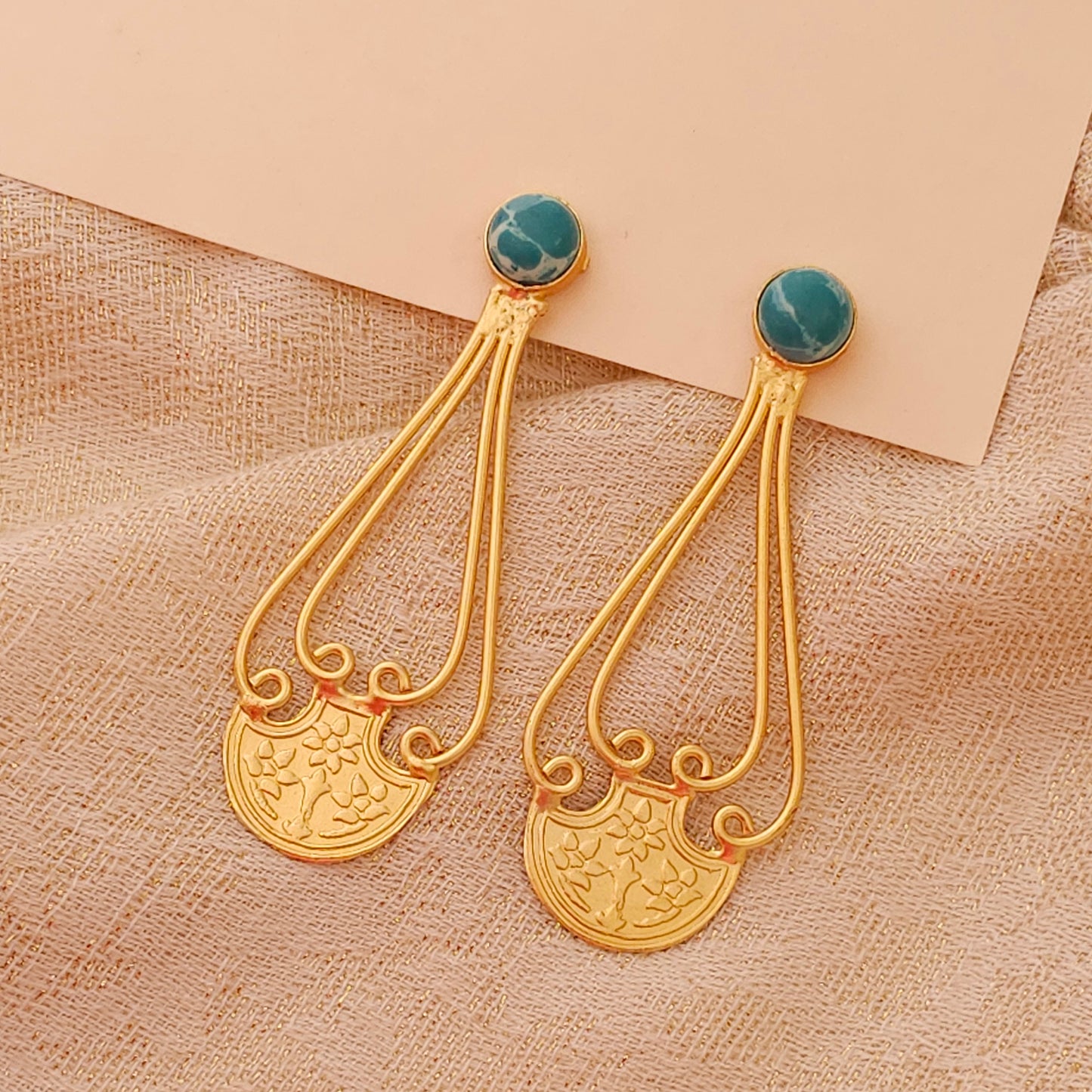 Rani earrings- Turquoise