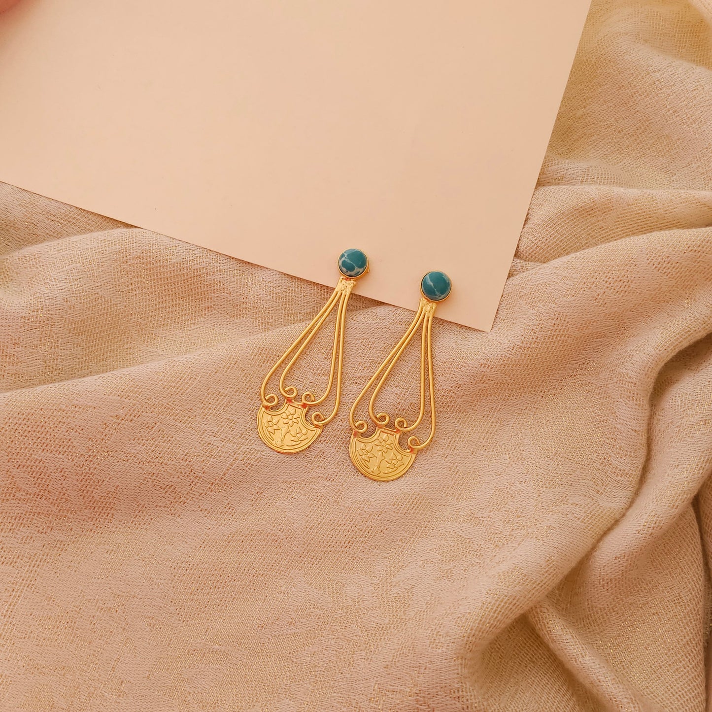 Rani earrings- Turquoise