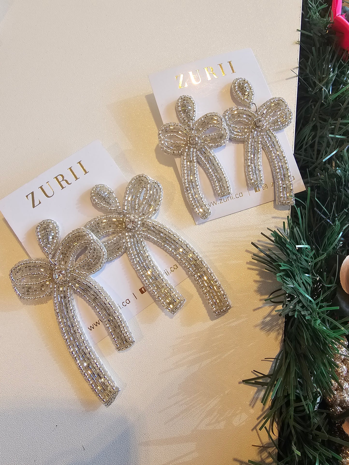 Bows Silver- Medium