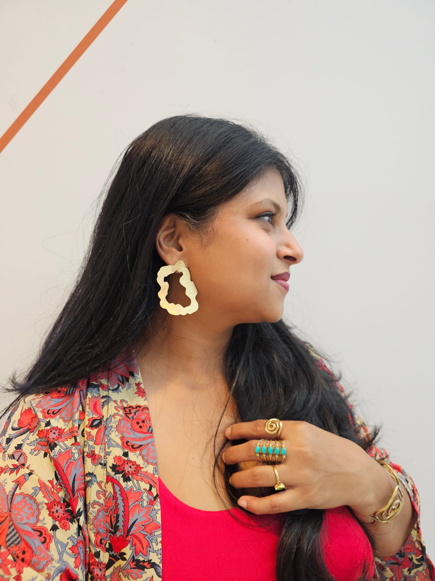 Amoeba Earrings