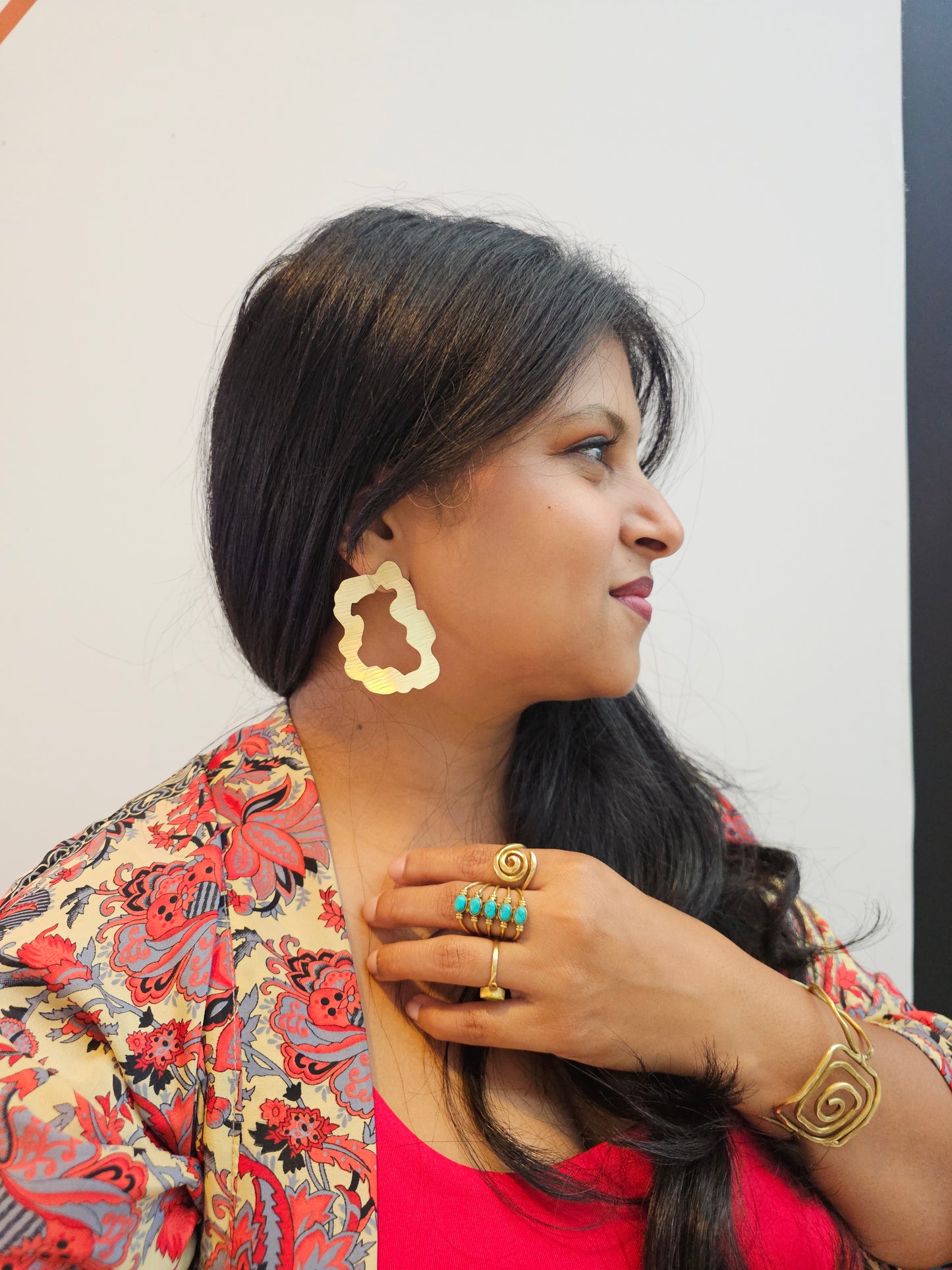 Amoeba Earrings