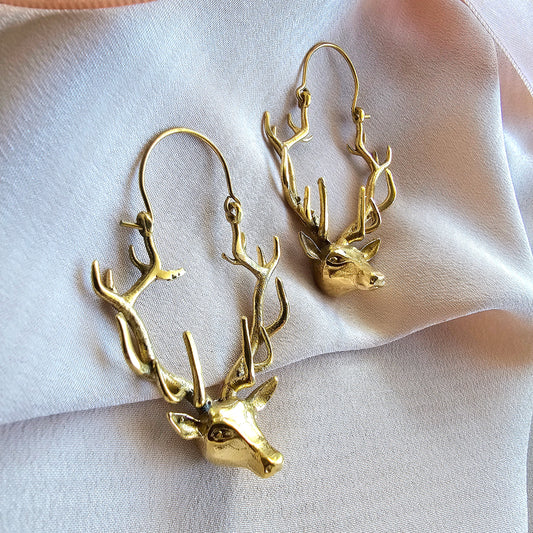 Reindeer earrings