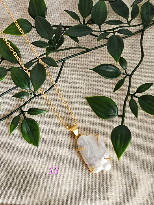 Baroque pearl necklace 13