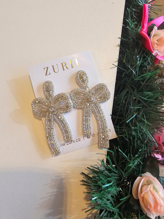 Pre order Bows Silver- Medium