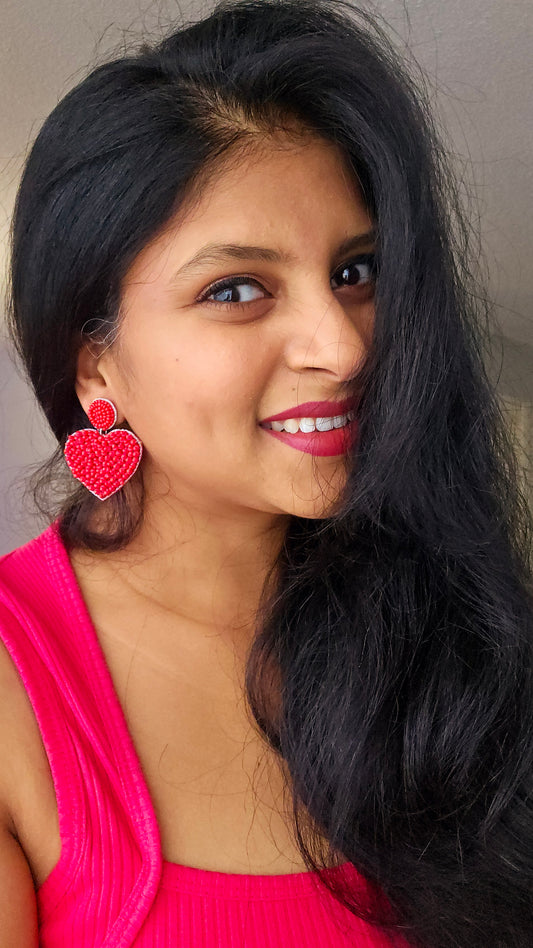 Red hearts