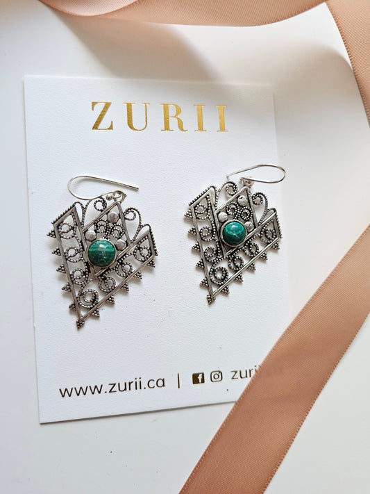 Sidra Earrings Silver