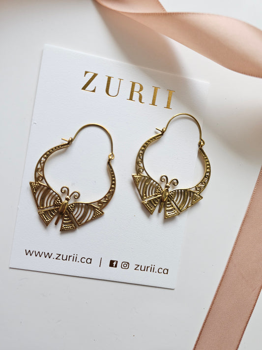 Butterfly earrings