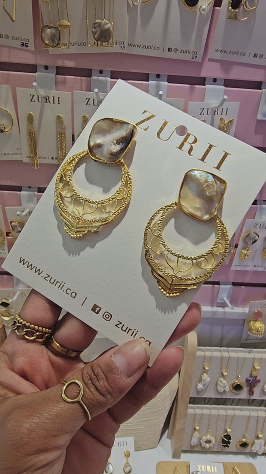 Kina earrings
