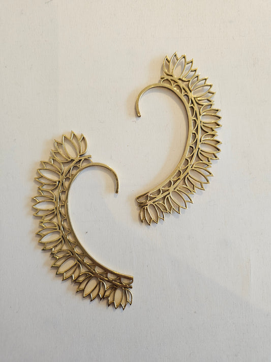 Lotus Earcuffs