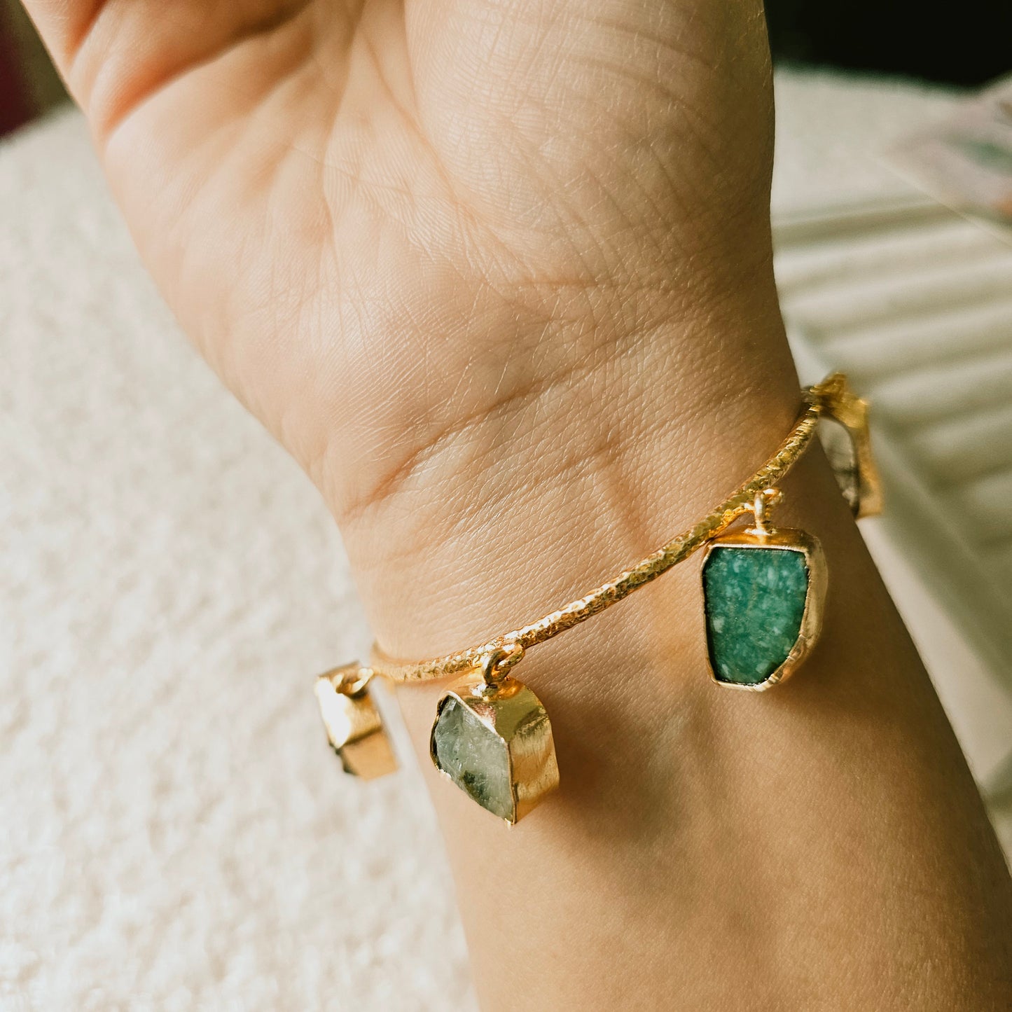 Gemstone Charms bracelet