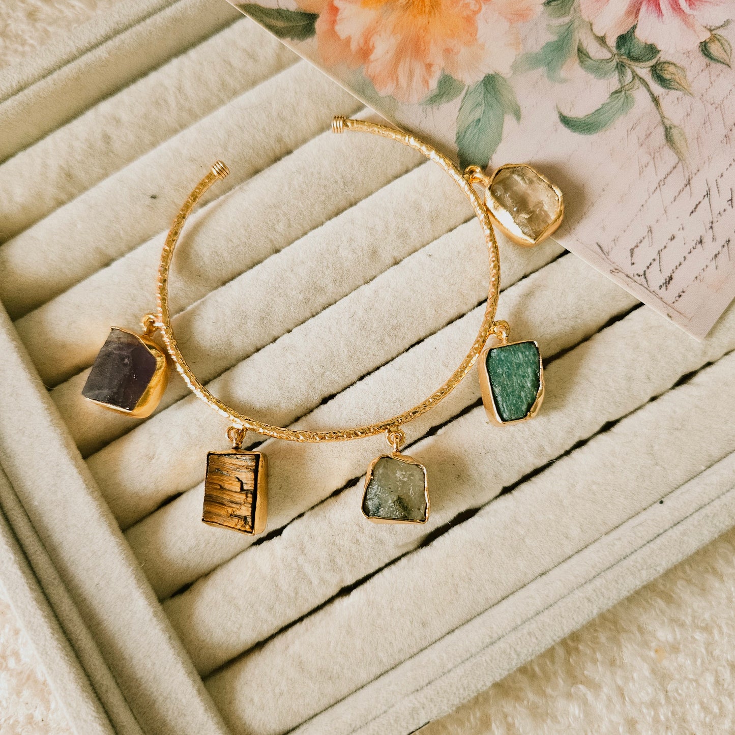 Gemstone Charms bracelet