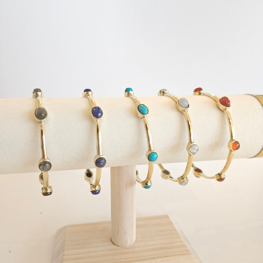 Multi stone Bangles