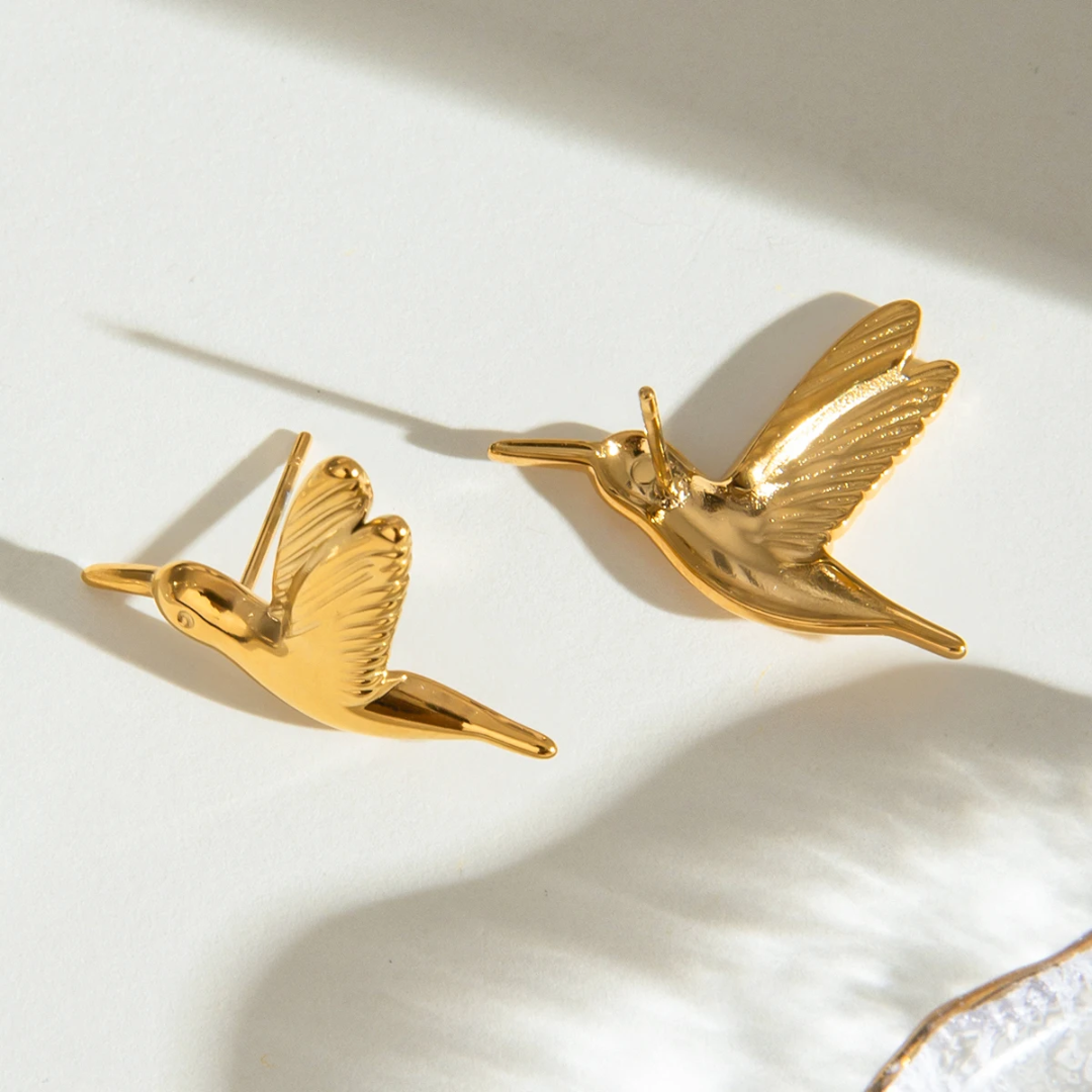Bird earrings