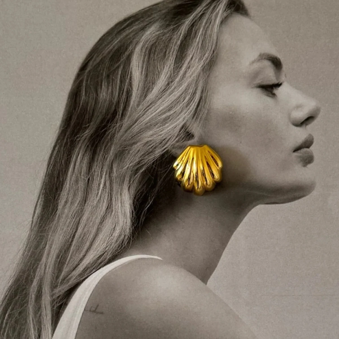 Conch earrings
