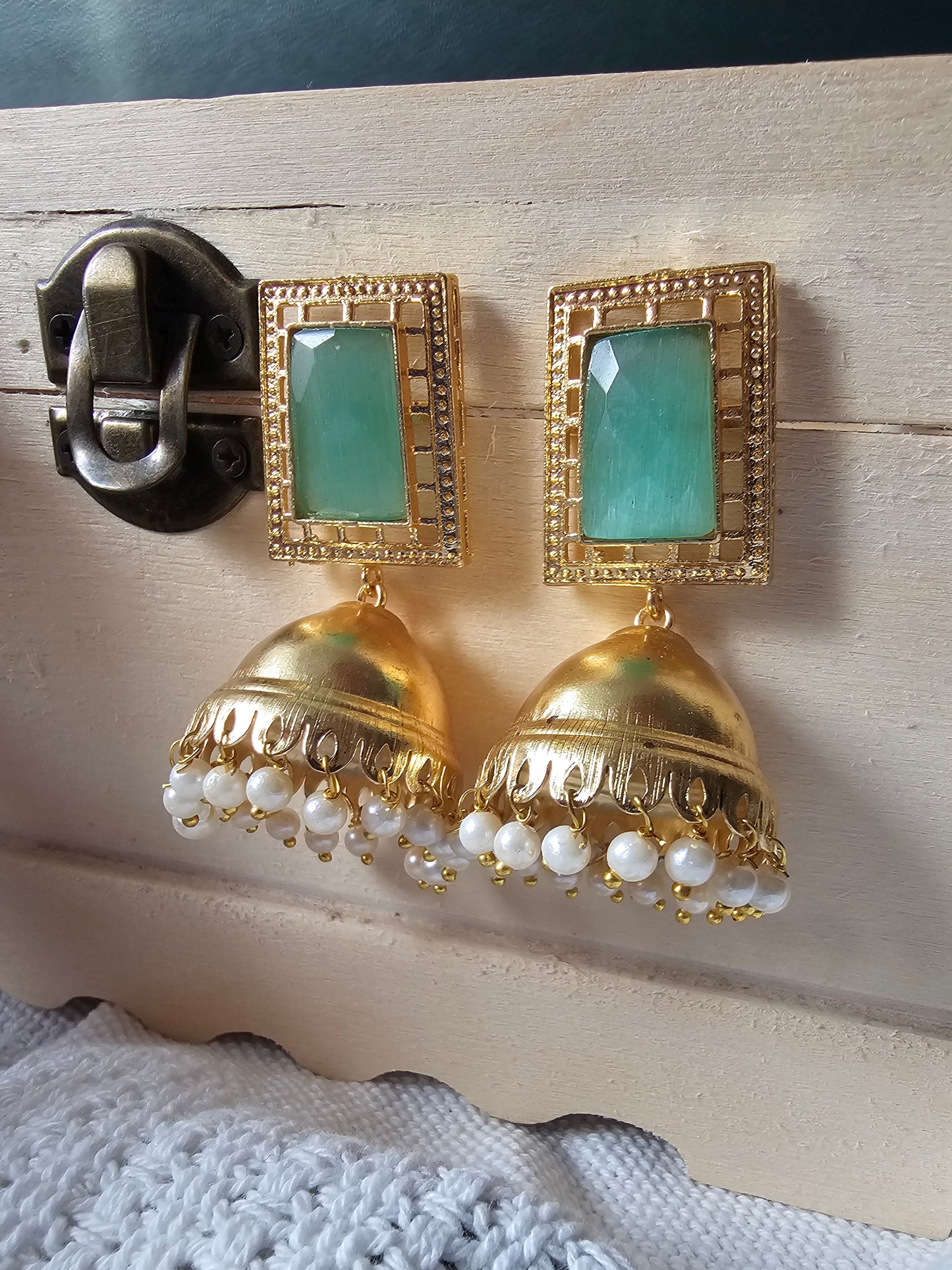 Jhumka earrings