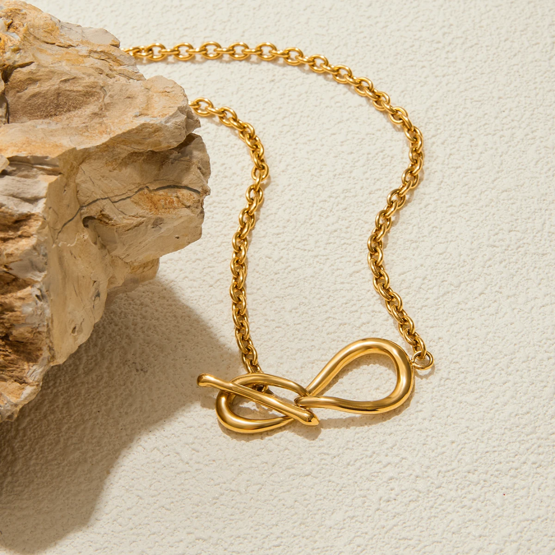 Infinity  Knot Necklace