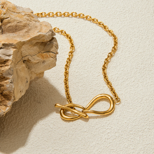 Infinity  Knot Necklace