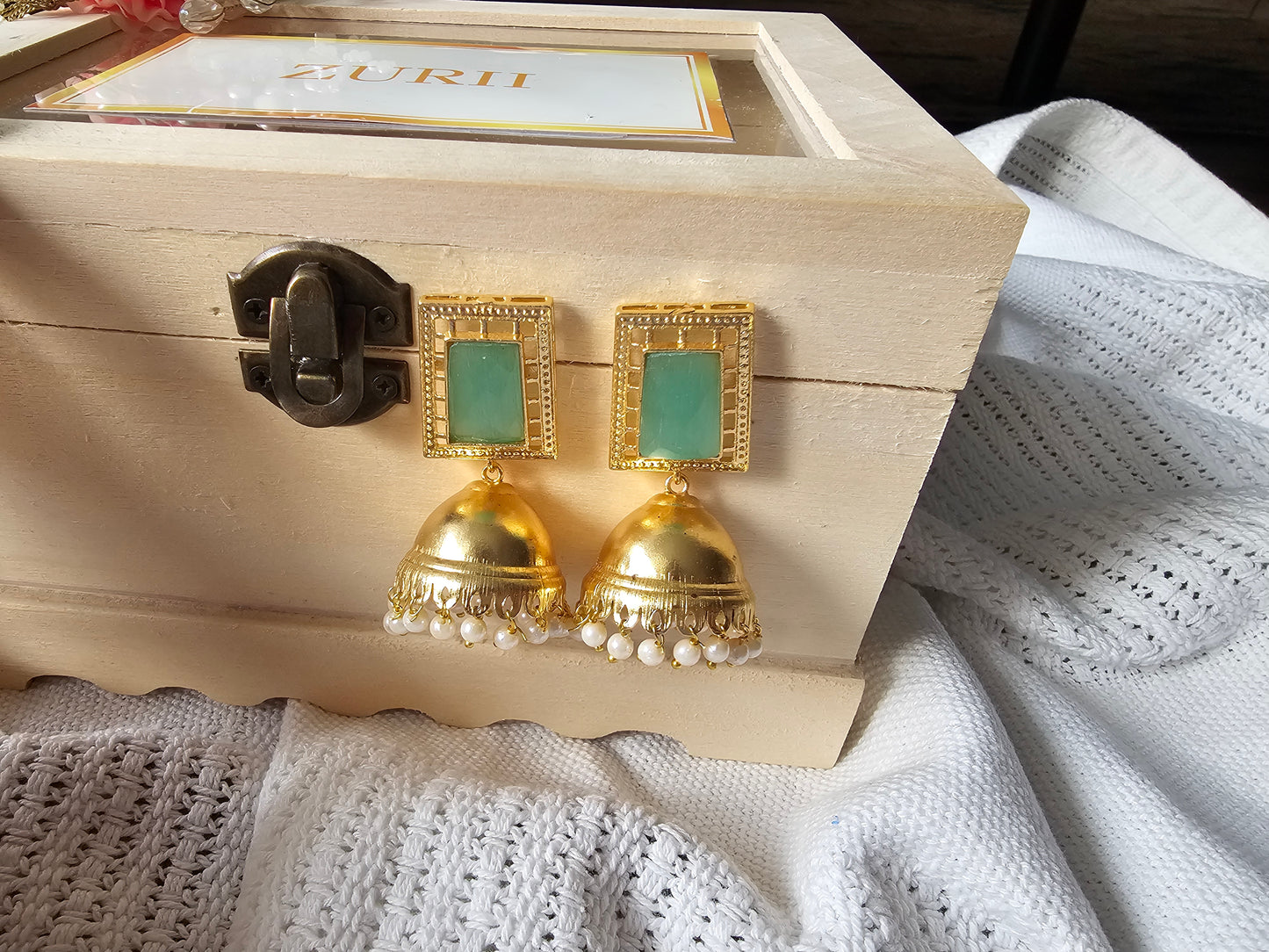 Jhumka earrings