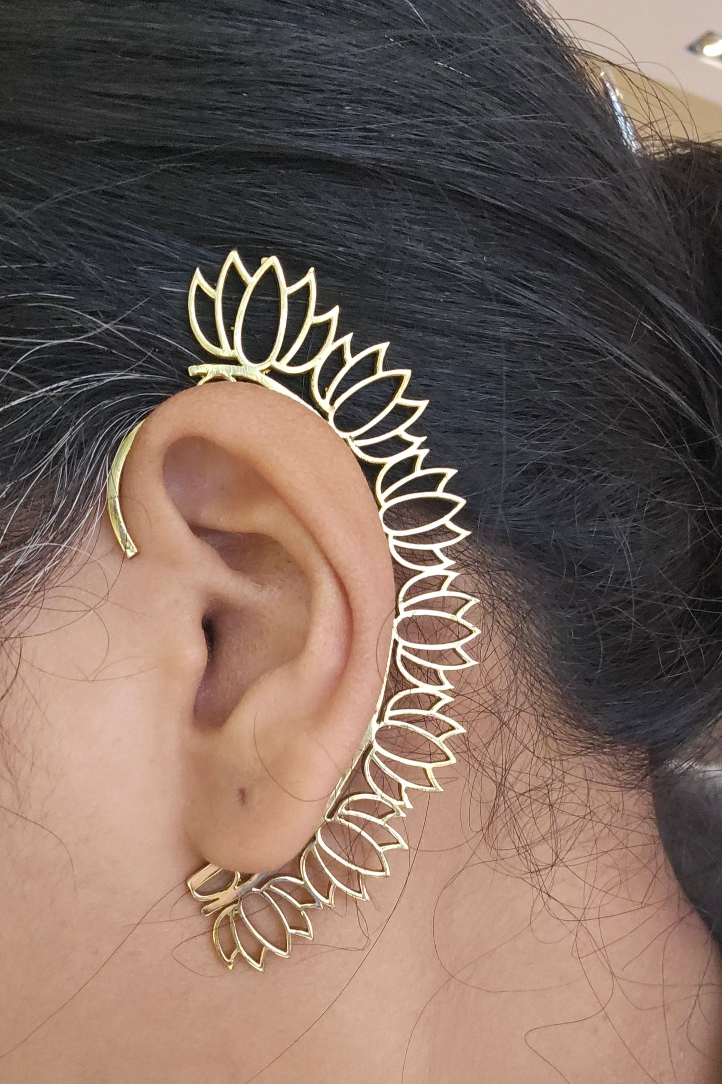 Lotus Earcuffs